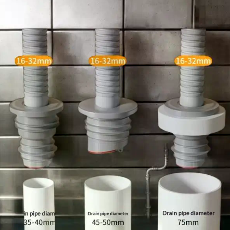 Bathroom Sewer Seal Ring Anti- - Drain Pipe Clip ulasan dan harga