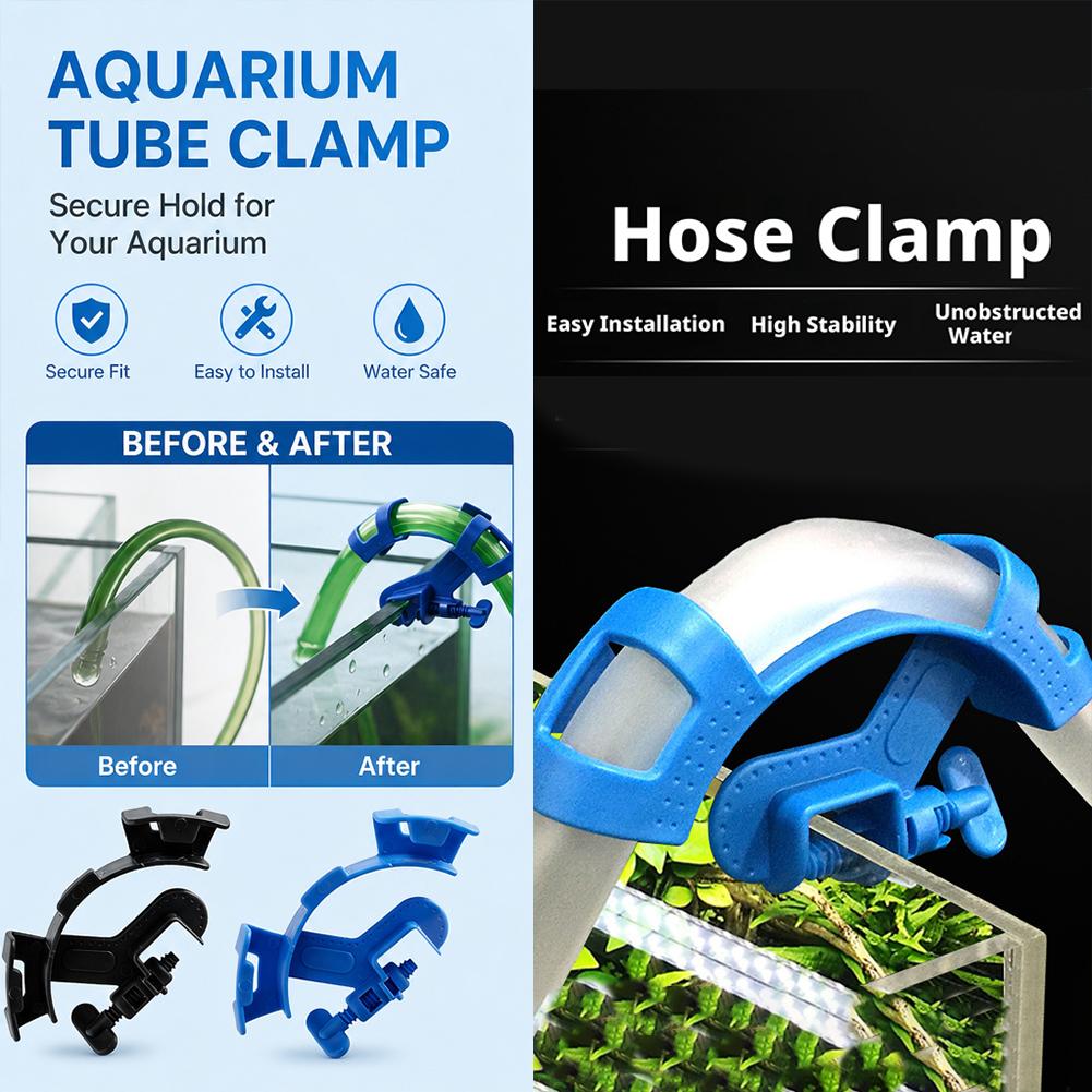 New Aquarium Filtration Holder - Plastic Pipe Clip ulasan dan harga