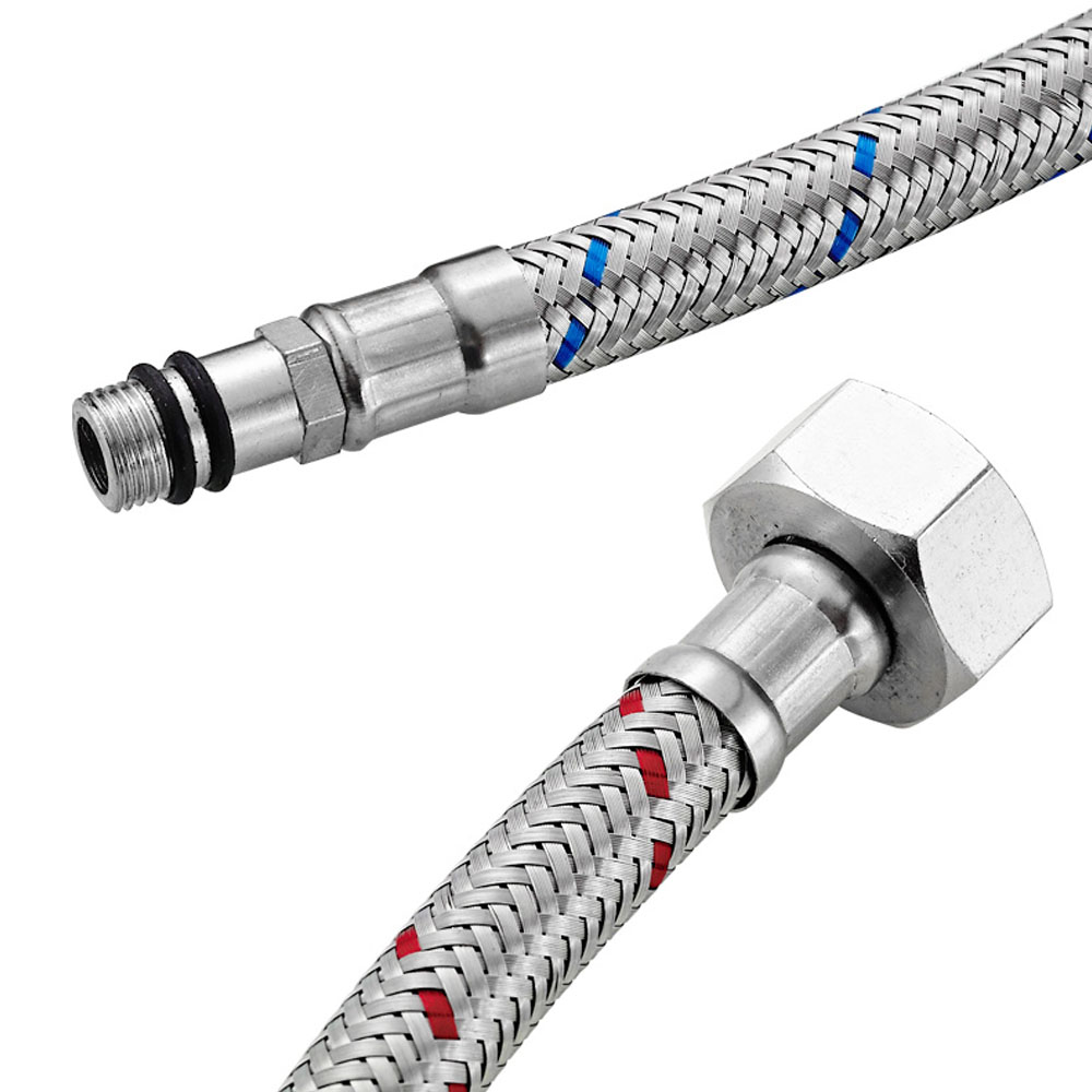 G1/2 G3/8 G9/16 50cm 1 pair St - Flexible Hose Braided ulasan dan harga
