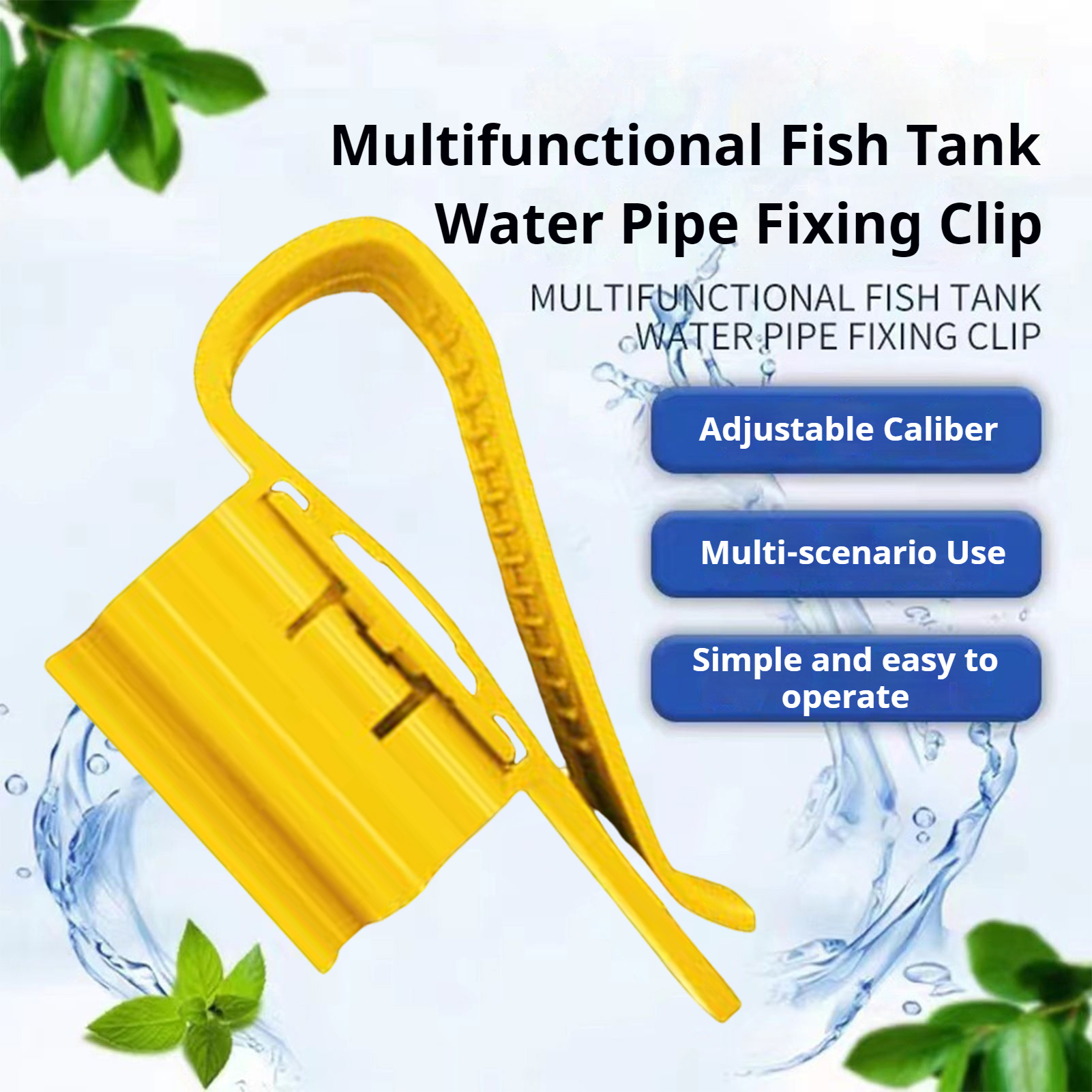 Aquarium Tube Holder Clip Fish - Plastic Pipe Clip ulasan dan harga