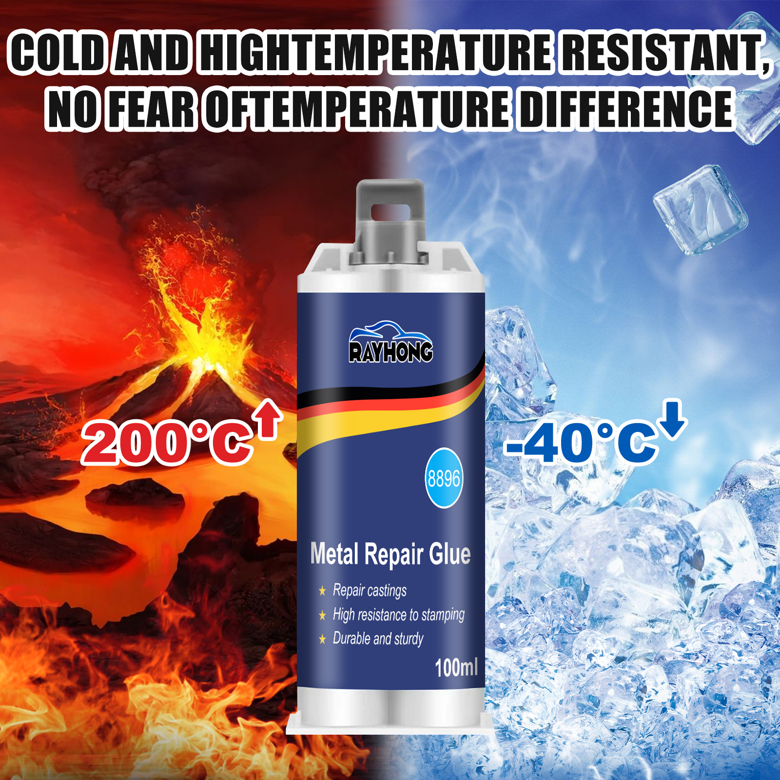 100ml Industrial Metal AB Cast - Solvent Weld Cement ulasan dan harga