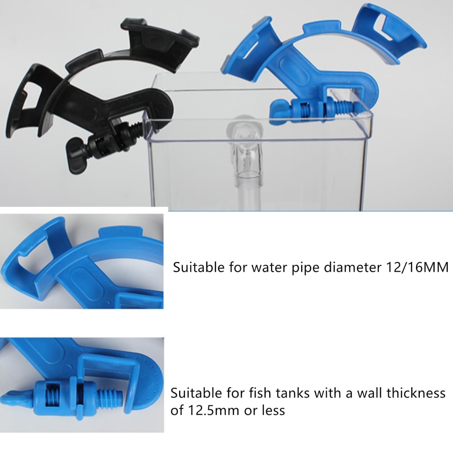 Fish Tank Water Pipe Clamp, Ad - Plastic Pipe Clip ulasan dan harga